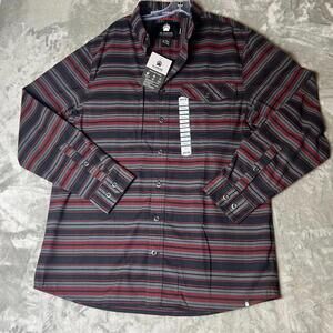 Alaskan Hardgear Duluth Trading Shirt Mens L‎ Tall Boar's Nest Flannel Button Up